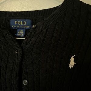 Polo by Ralph Lauren Mini-Cable Knit Cardigan